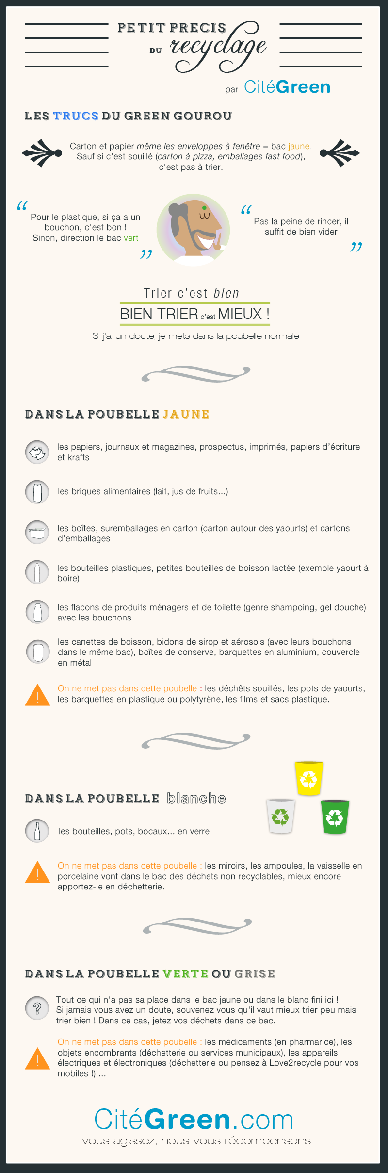 infographie recyclage
